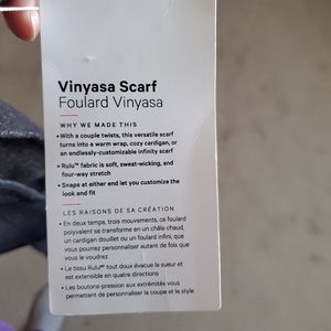 Lululemon Vinyasa Scarf - brand new
